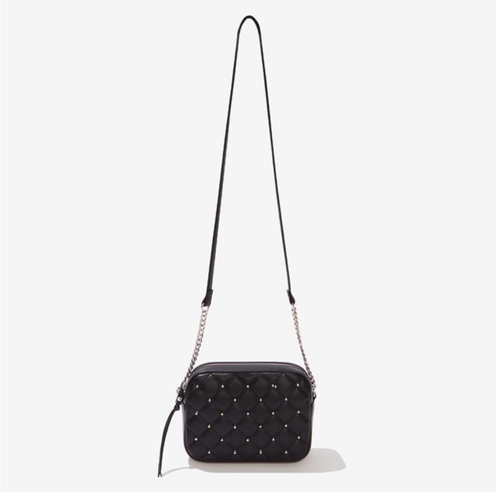 Rebecca Minnkoff black Vegan studded purse. New, never used.
